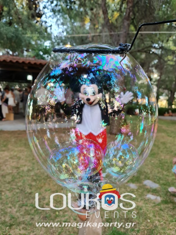 Bubble & Magic SHow Πακέτο για πάρτυ